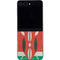 Kenya Flag Distressed Galaxy Z Flip5 5G Skin